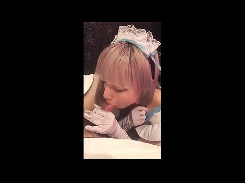 ❤️ Японски идол [mayuka], костюм на френска прислужница, част 1, свирка и дрънкане с лосион ❤️ Ебане видео в bg.eggporncomics.ru ❌❤